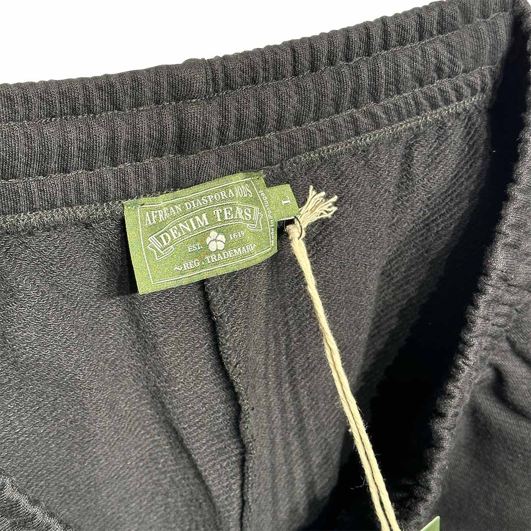 Denim Tears Cotton Wreath Shorts Black