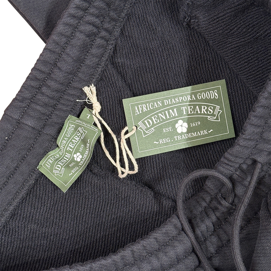 Denim Tears Cotton Wreath Sweatpants Black