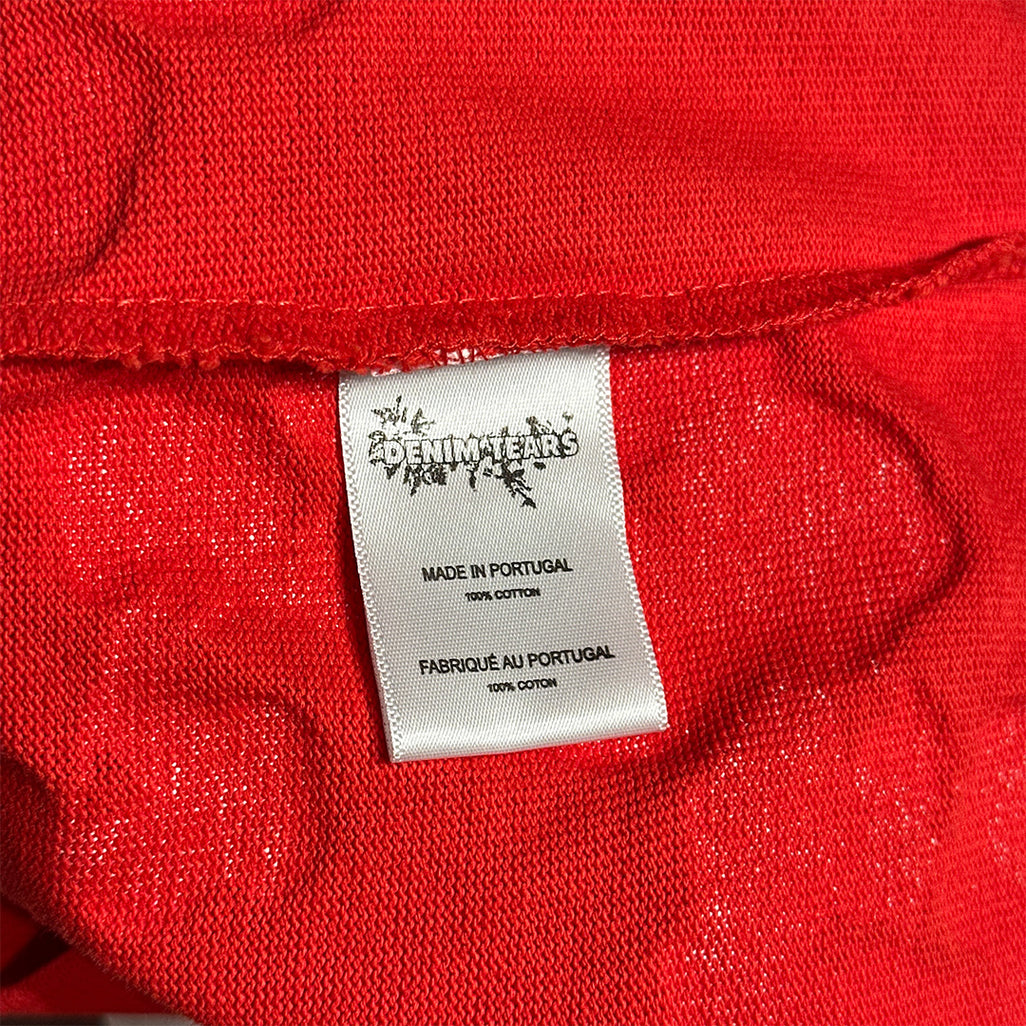 Denim Tears Cotton Wreath Sweatshirt Red