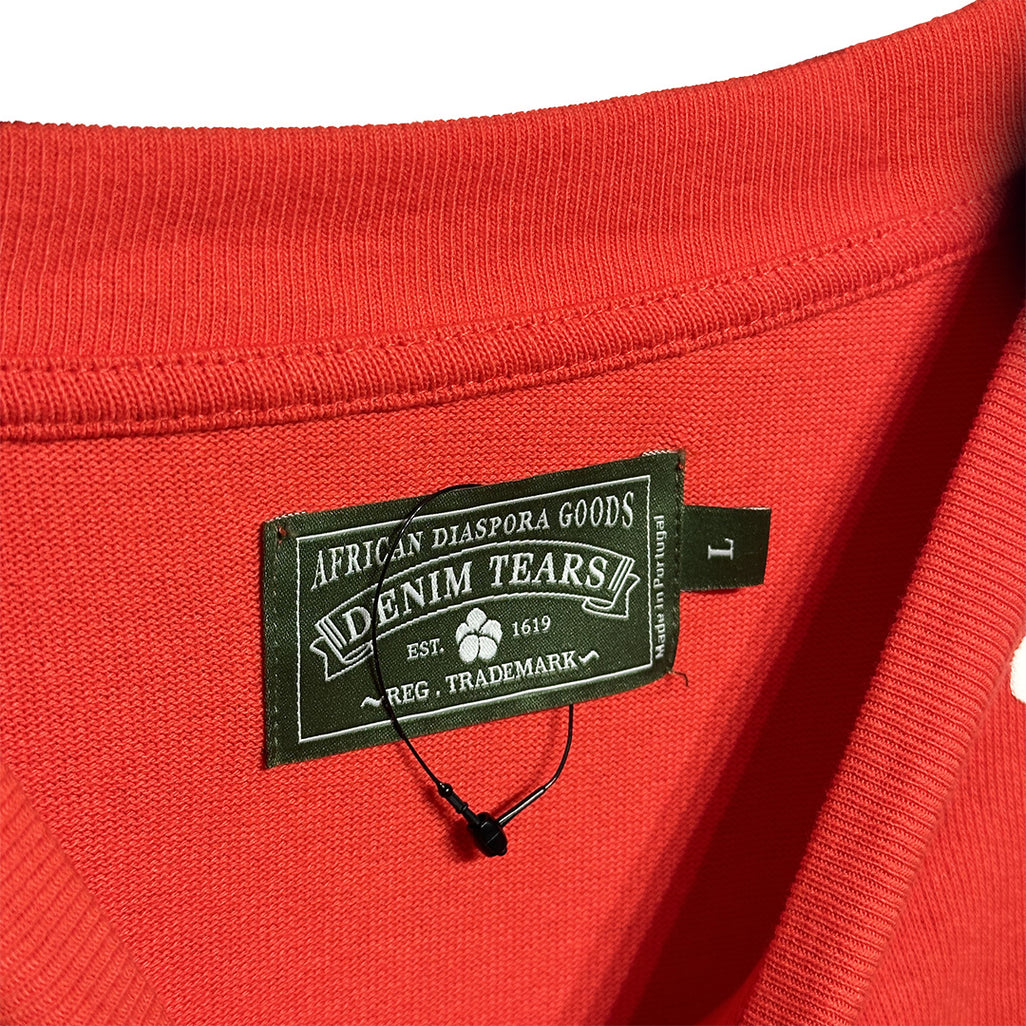 Denim Tears Cotton Wreath Sweatshirt Red