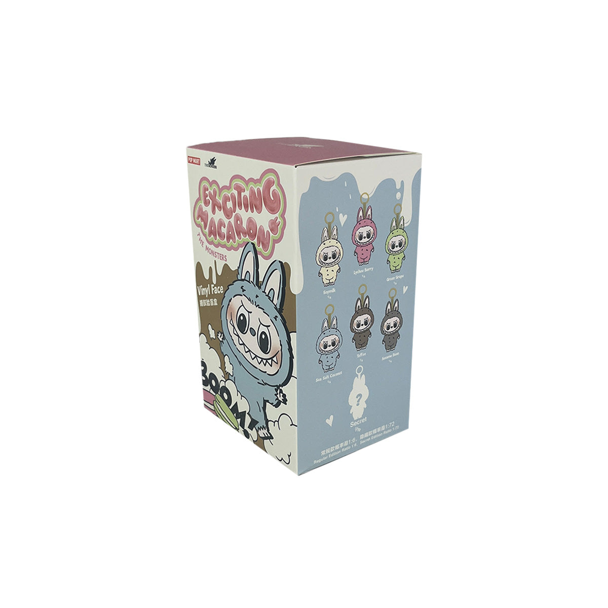 Pop Mart Labubu The Monsters 'Tasty Macarons' Vinyl Plush Pendant Blind Box
