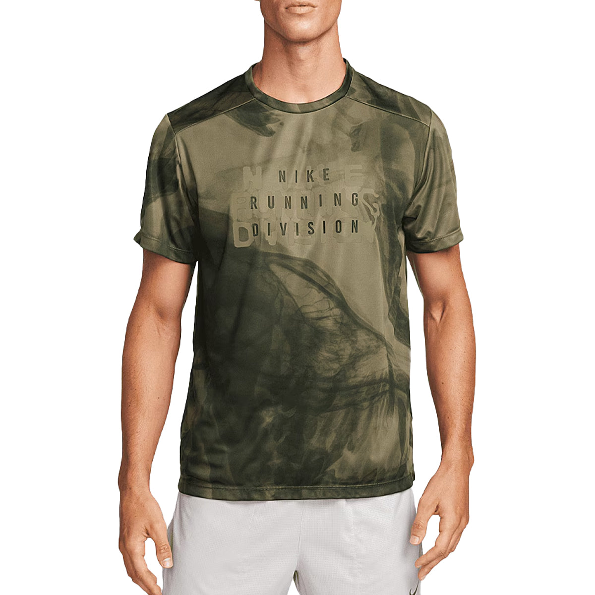 Nike Running Division Rise 365 Dri-FIT Running T-Shirt 'Olive Green'
