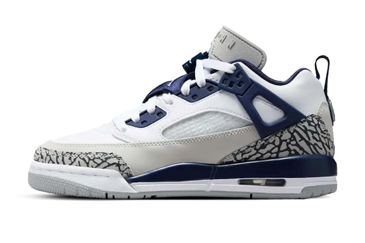 Air Jordan Spizike Low White Midnight Navy GS