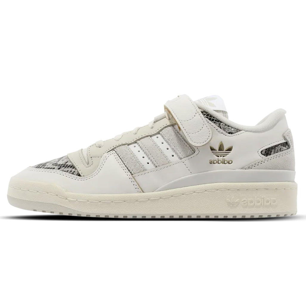 Forum 84 Low White Snakeskin
