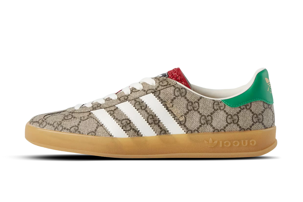 adidas x Gucci Gazelle Beige GG Monogram