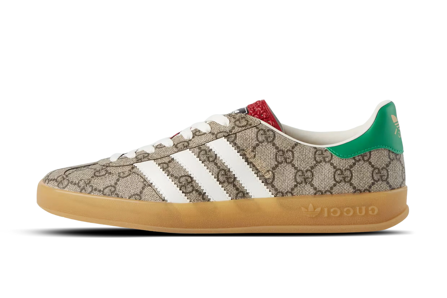 adidas x Gucci Gazelle Beige GG Monogram