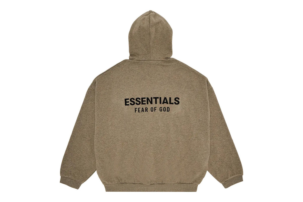 Fear of God Essentials Fleece Hoodie II Heather Grey
