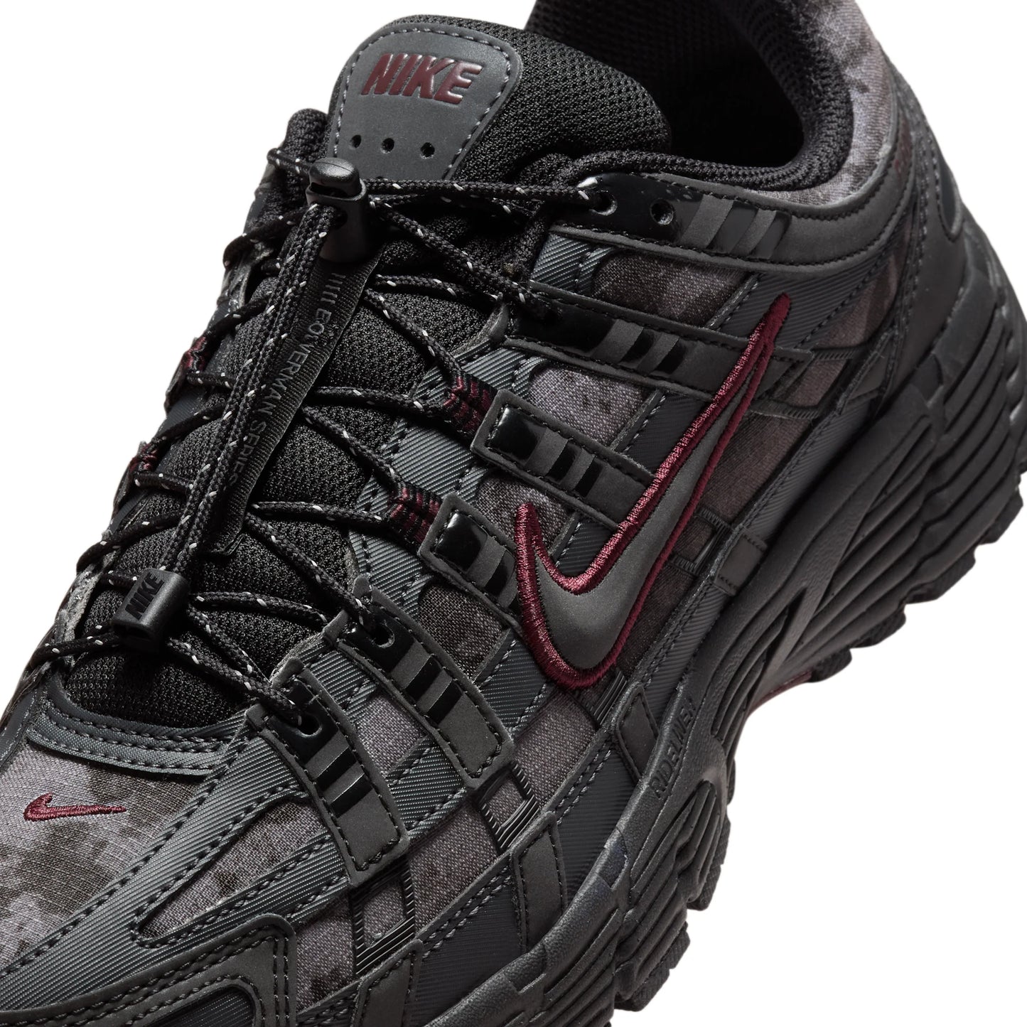 Nike P-6000 Black Burgundy Crush W