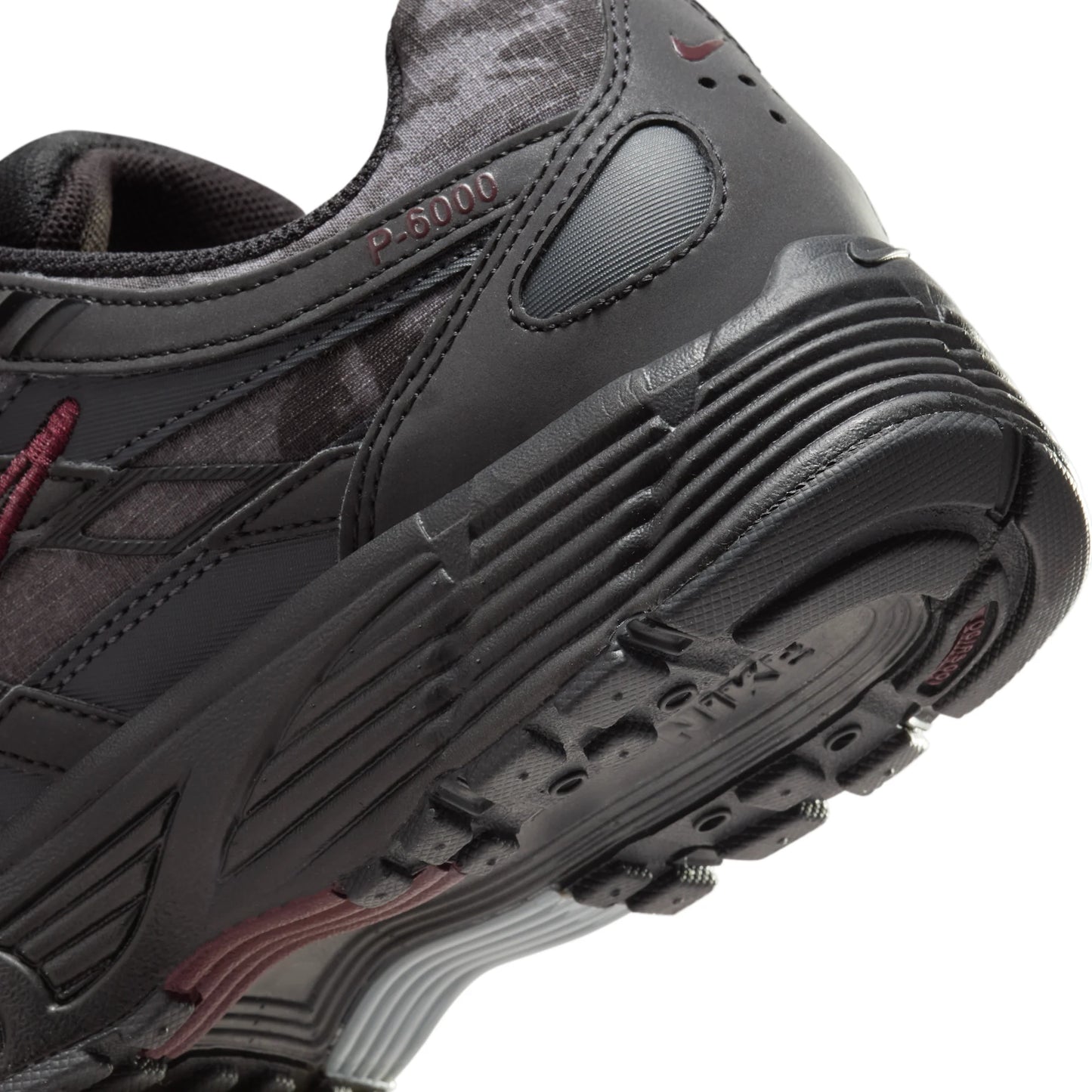 Nike P-6000 Black Burgundy Crush W