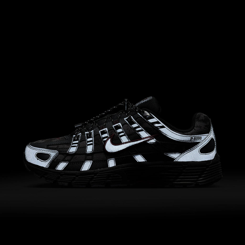 Nike P-6000 Black Burgundy Crush W