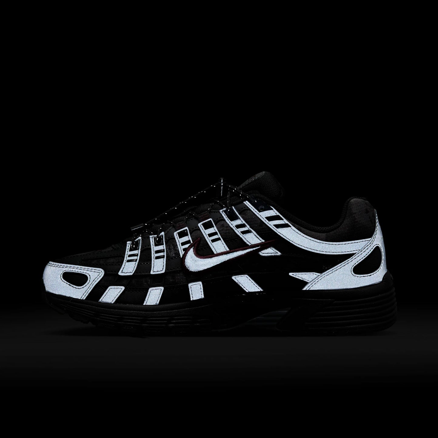 Nike P-6000 Black Burgundy Crush W