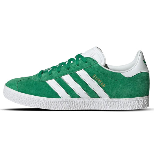 adidas Gazelle Green White J