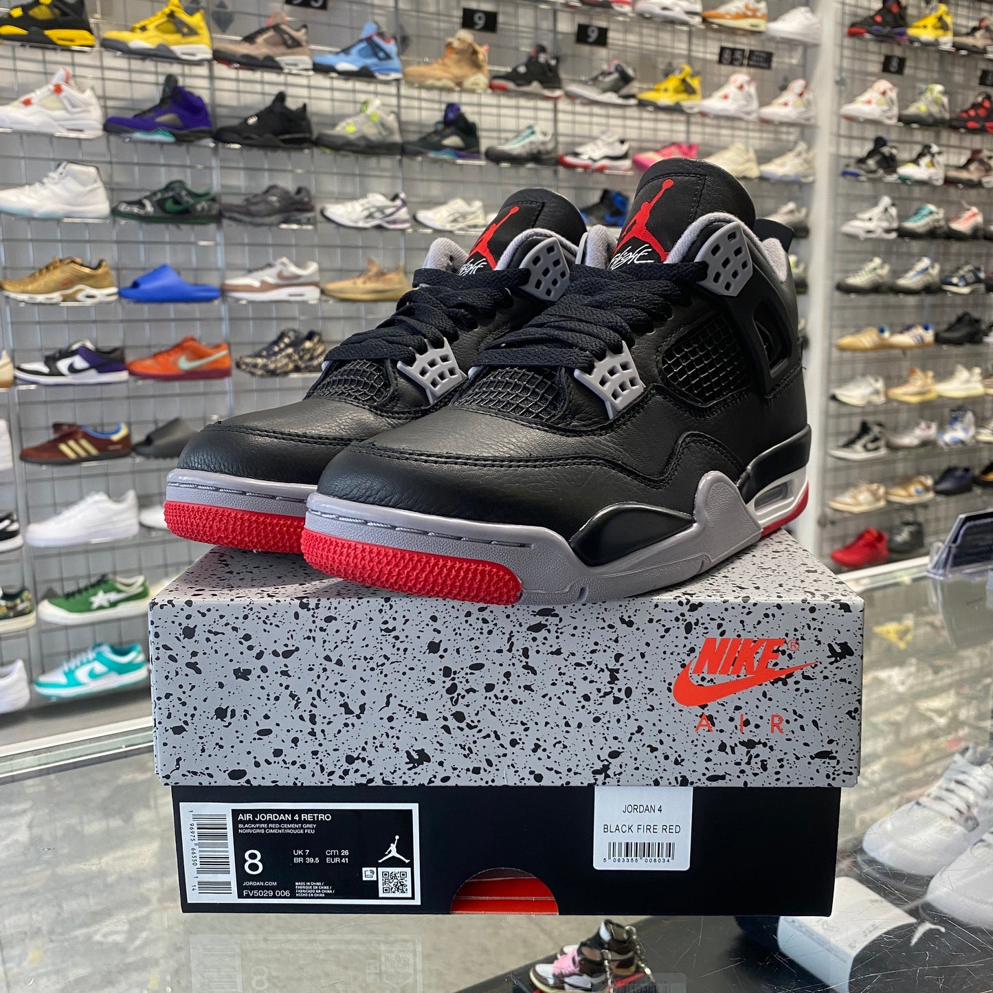 Jordan 4 Retro 'Bred Reimagined' UK7