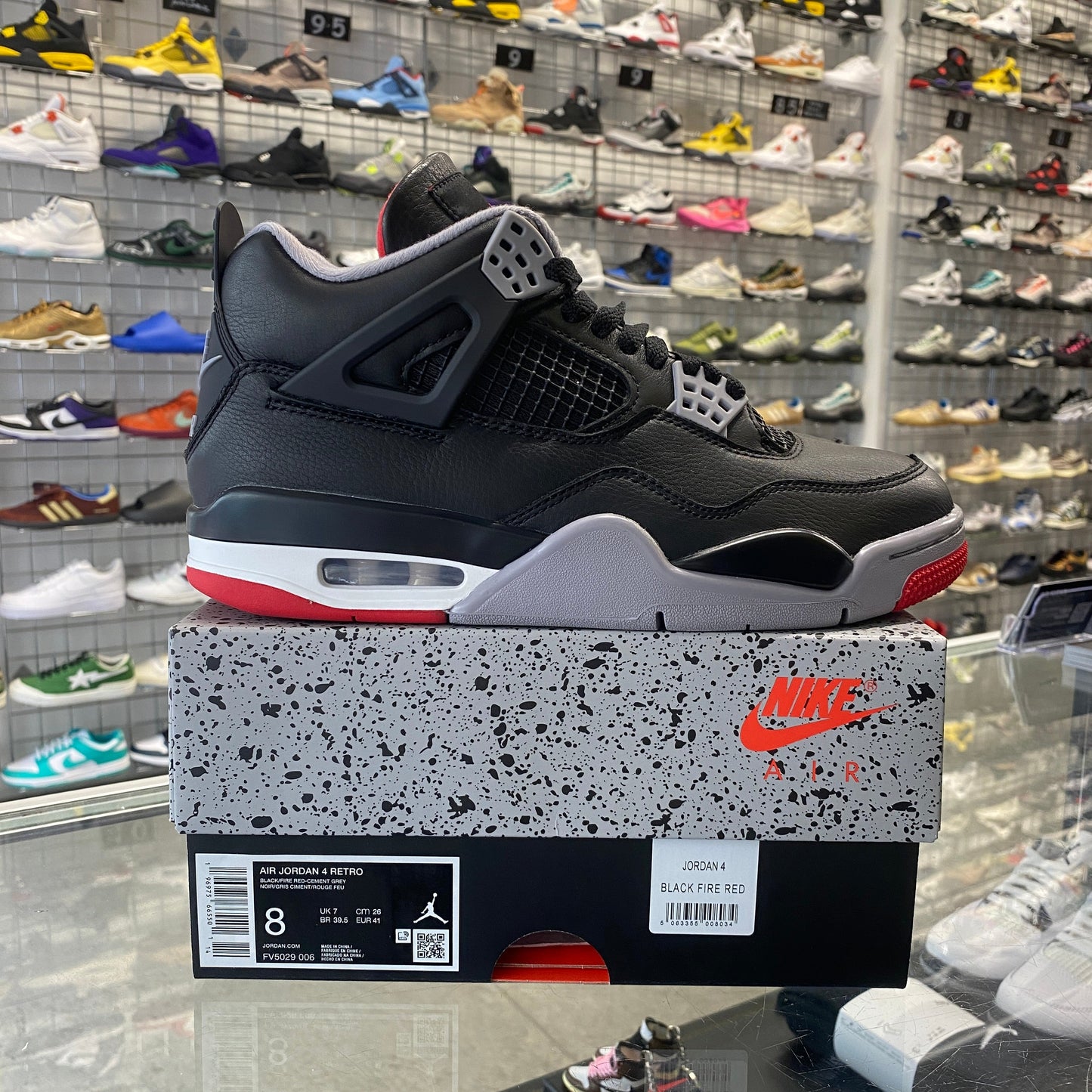 Jordan 4 Retro 'Bred Reimagined' UK7