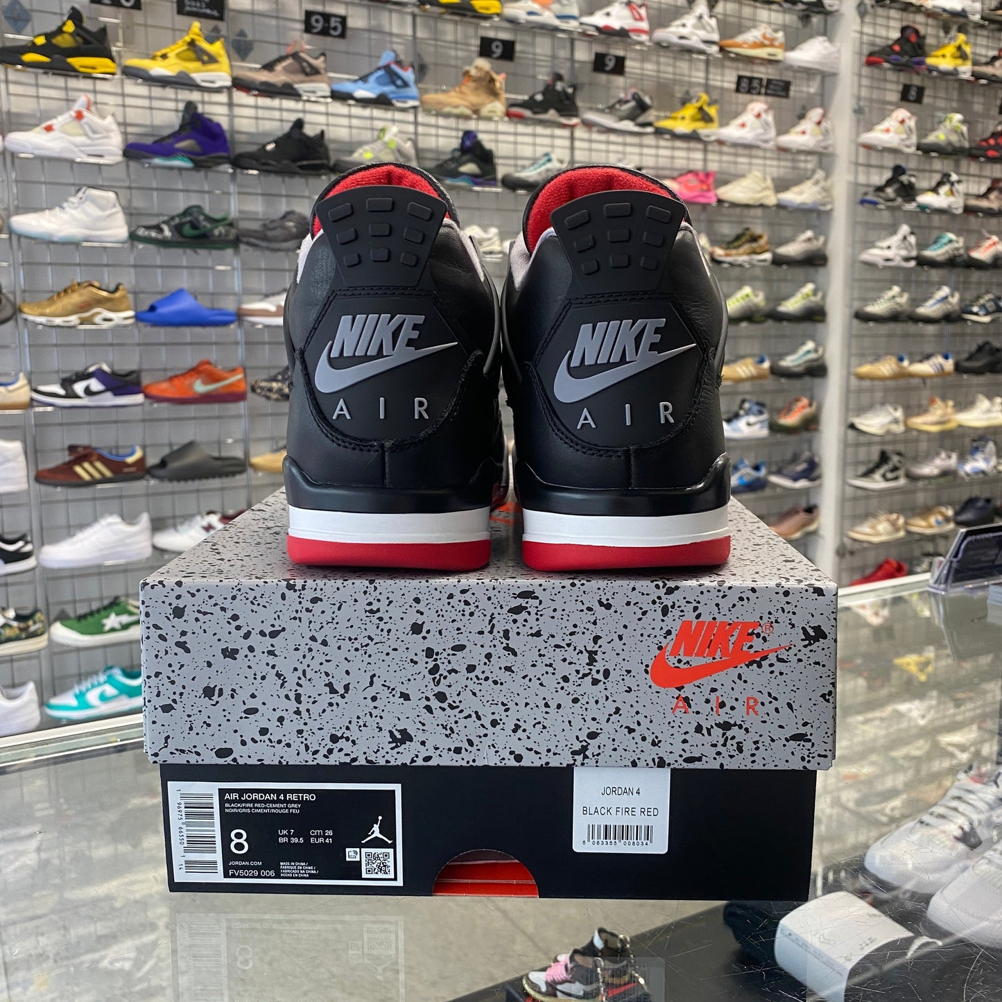 Jordan 4 Retro 'Bred Reimagined' UK7