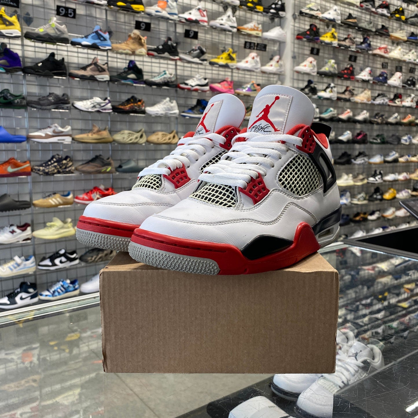 Air Jordan 4 Retro 'Fire Red' 2020 UK8.5 (No Box)