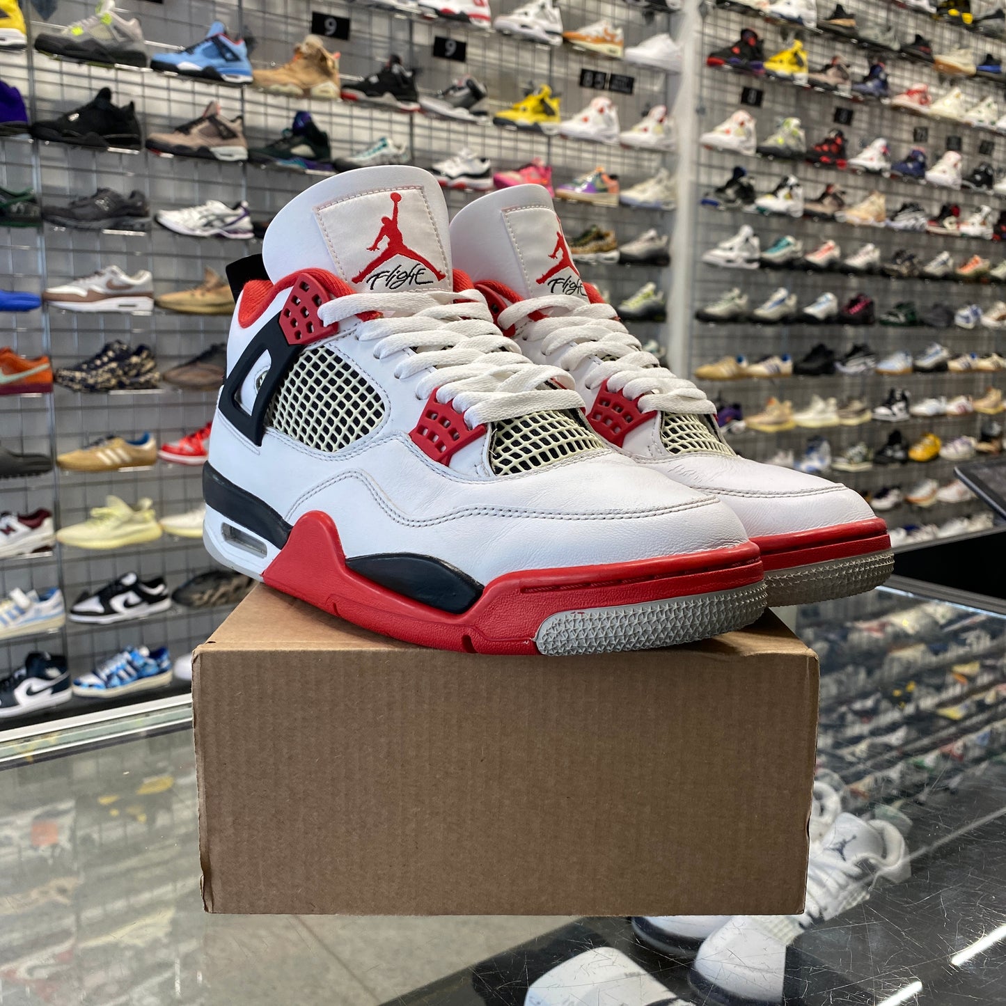 Air Jordan 4 Retro 'Fire Red' 2020 UK8.5 (No Box)