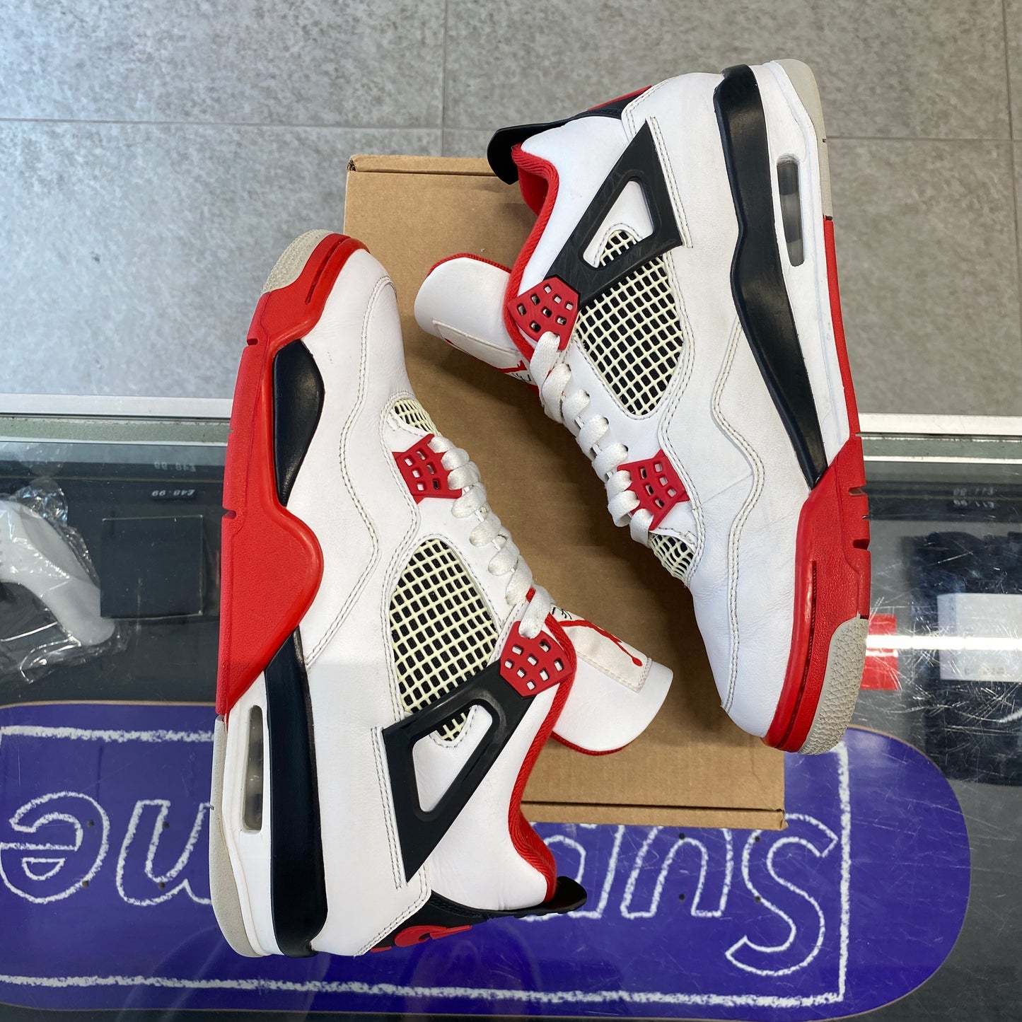 Air Jordan 4 Retro 'Fire Red' 2020 UK8.5 (No Box)