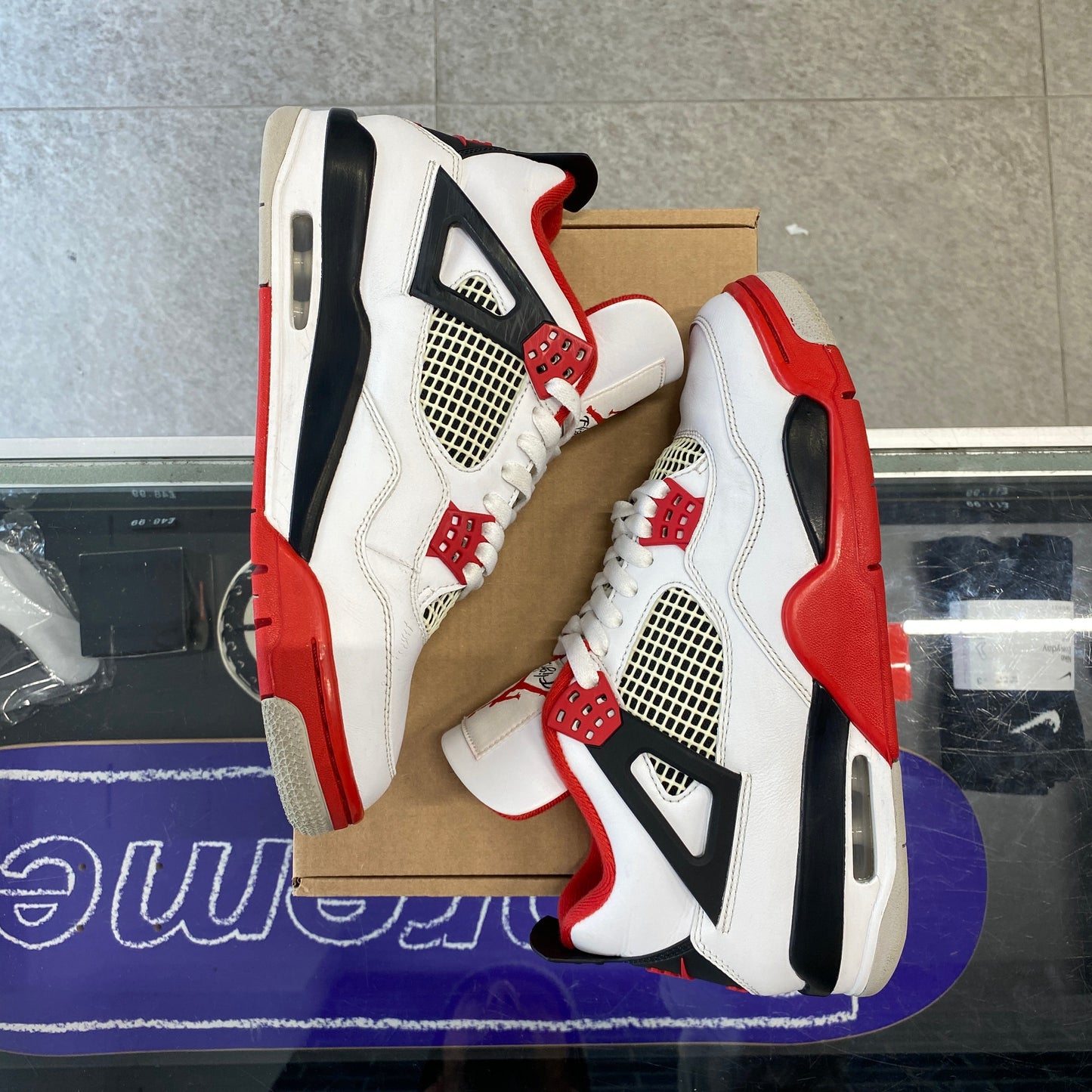 Air Jordan 4 Retro 'Fire Red' 2020 UK8.5 (No Box)