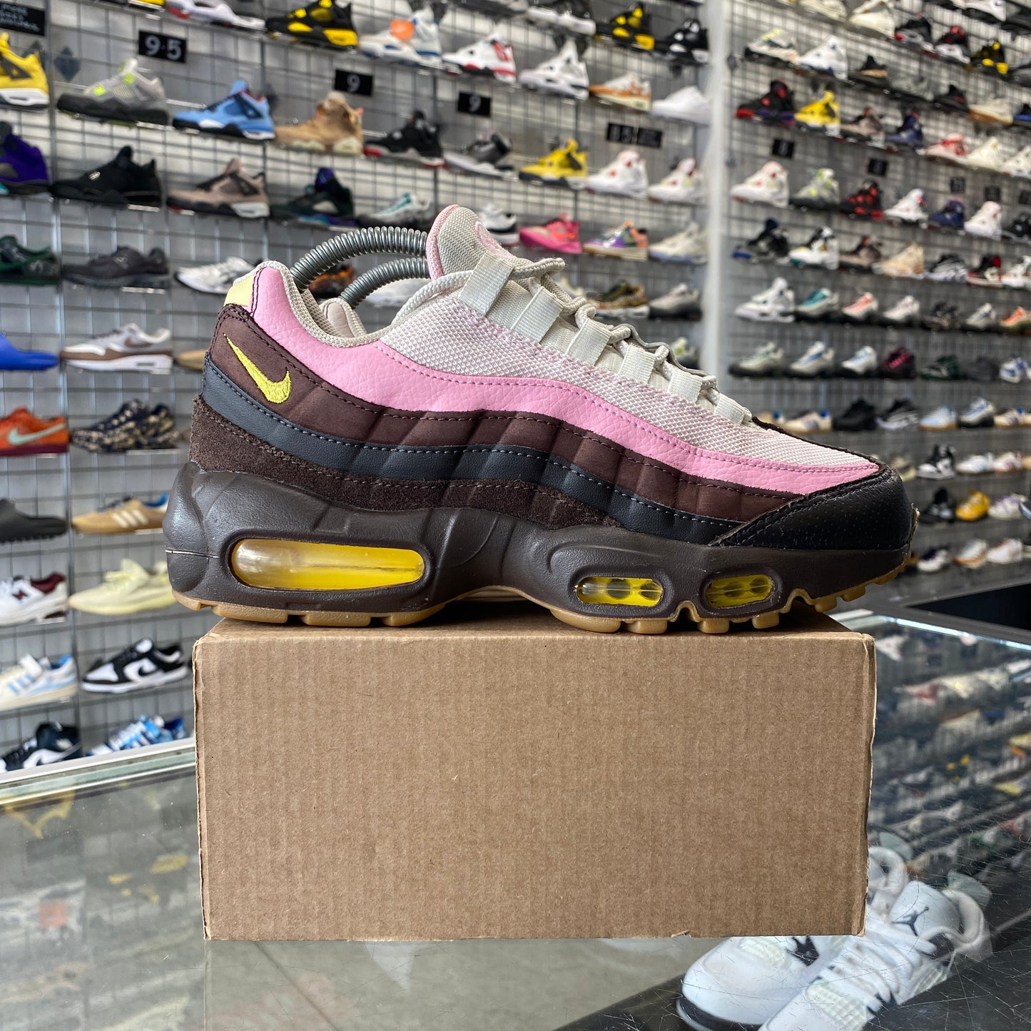 Nike Air Max 95 Cuban Link Velvet Brown W UK4.5 (No Box)