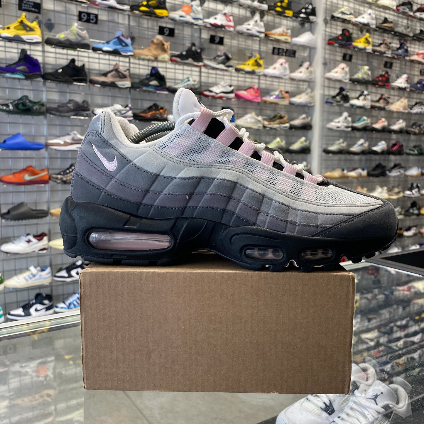 Nike Air Max 95 'Gunsmoke Pink Foam' UK8 (No Box)