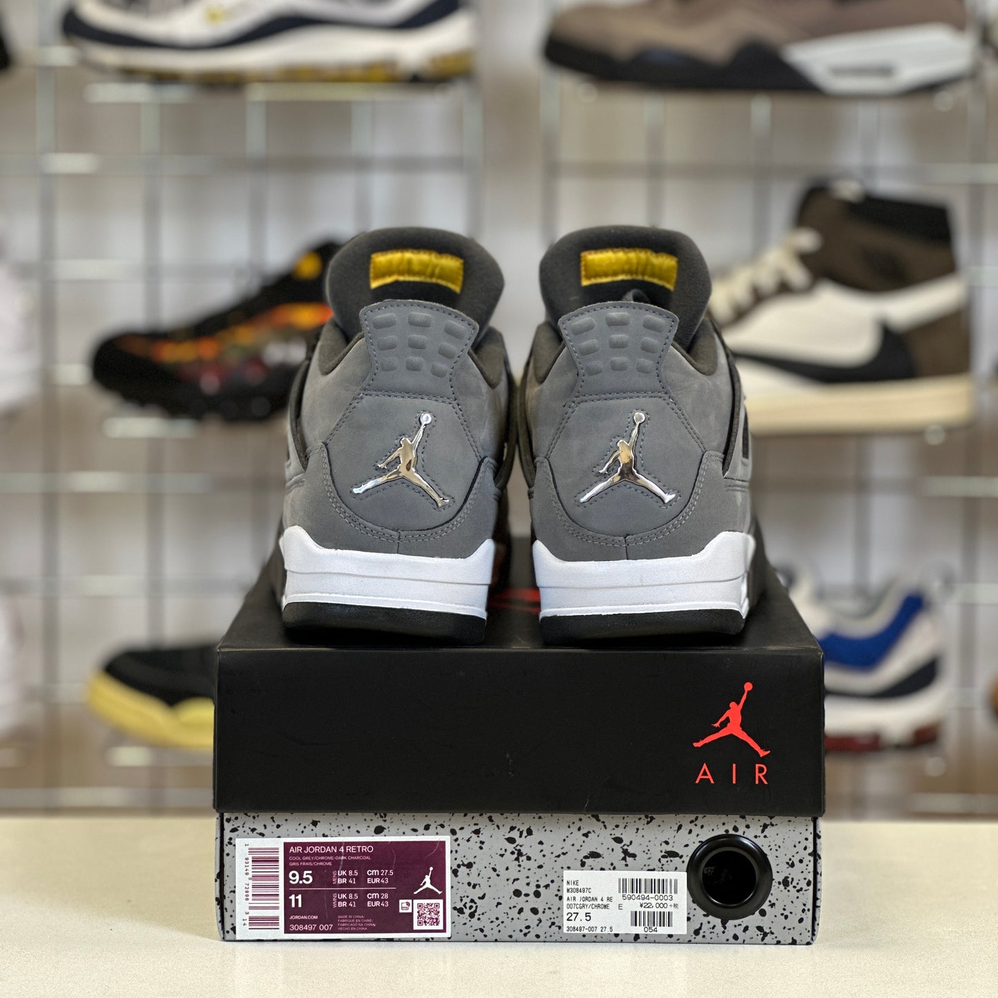 Jordan 4 Retro Cool Grey (2019) UK8.5