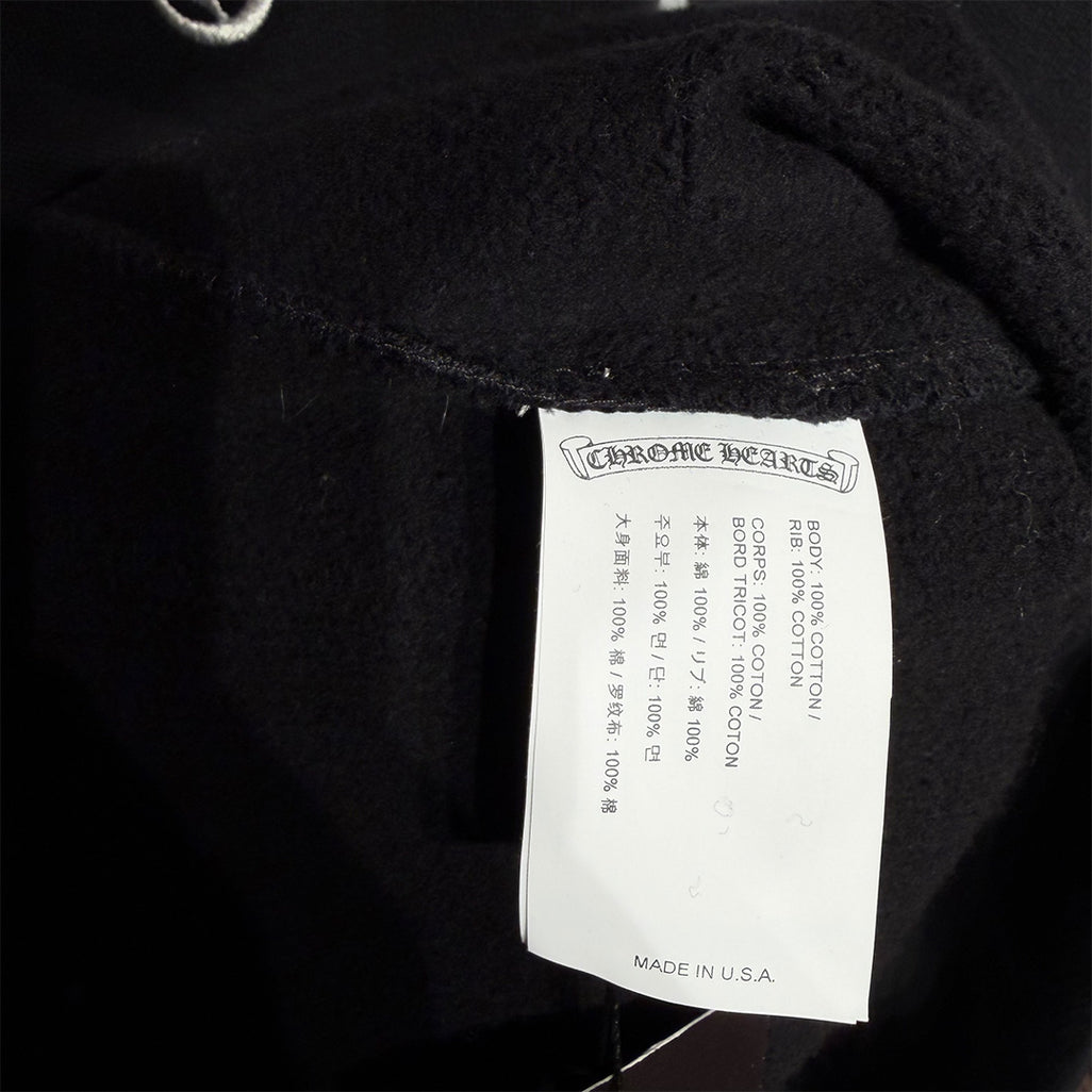 Chrome Hearts "Hollywood"  Cemetery Cross Crewneck Sweatshirt