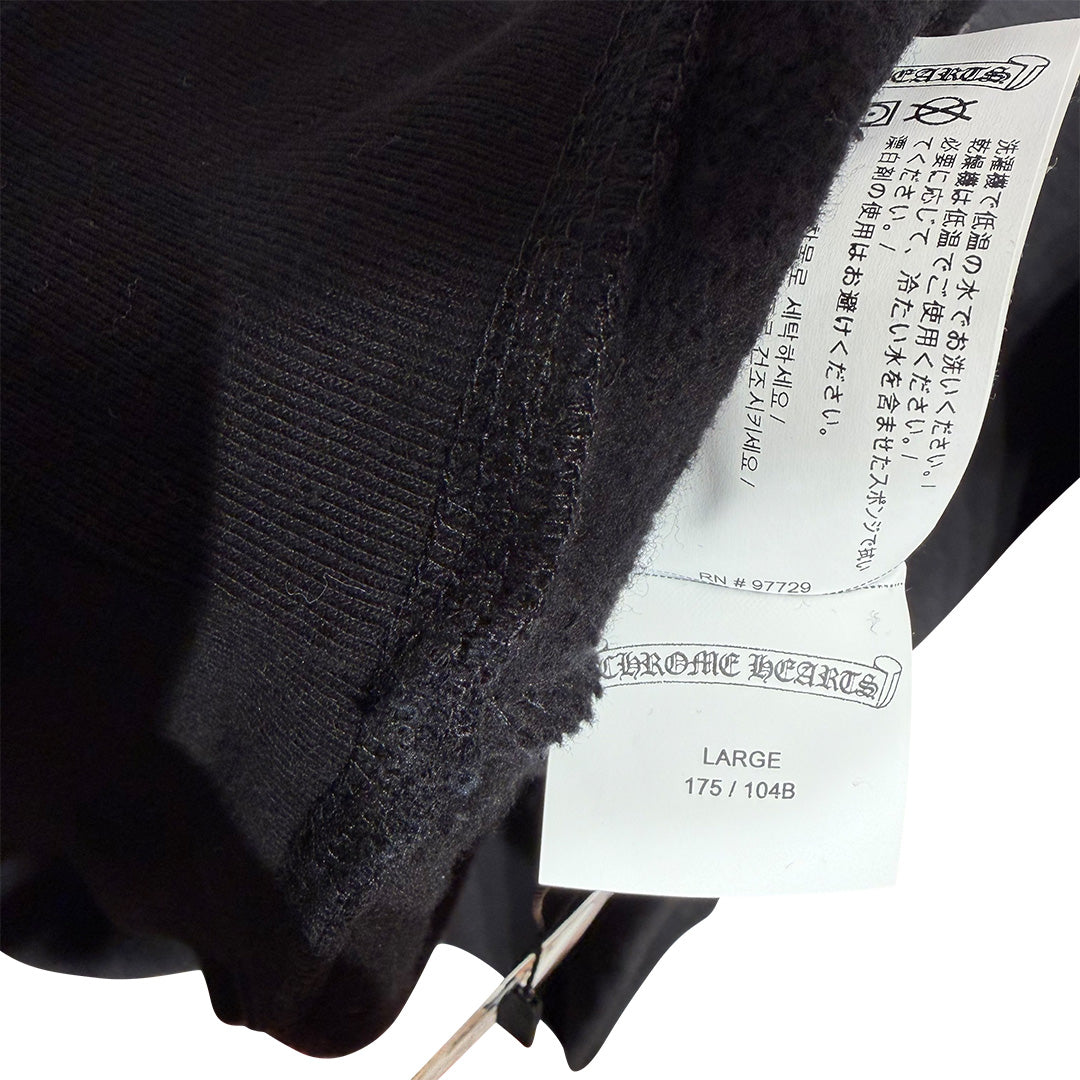 Chrome Hearts "Hollywood"  Cemetery Cross Crewneck Sweatshirt