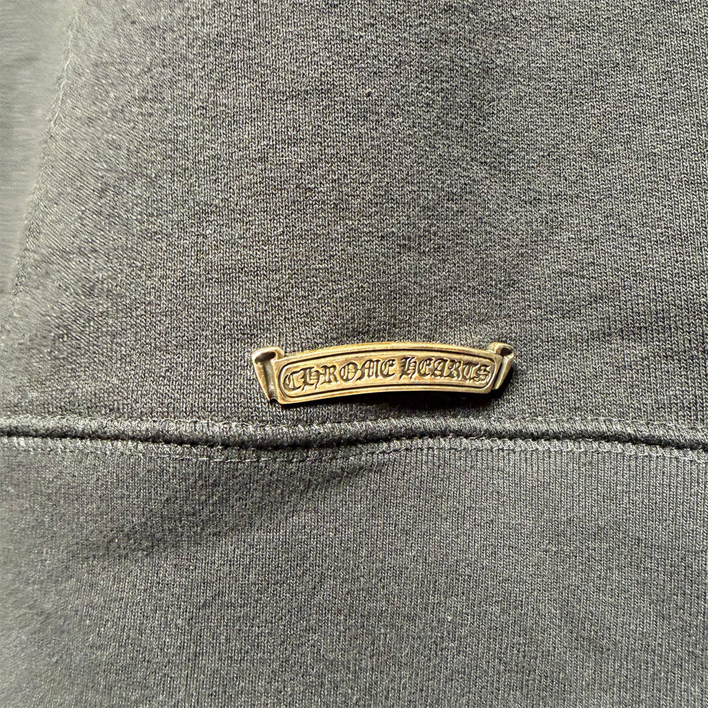 Chrome Hearts "Hollywood"  Cemetery Cross Crewneck Sweatshirt