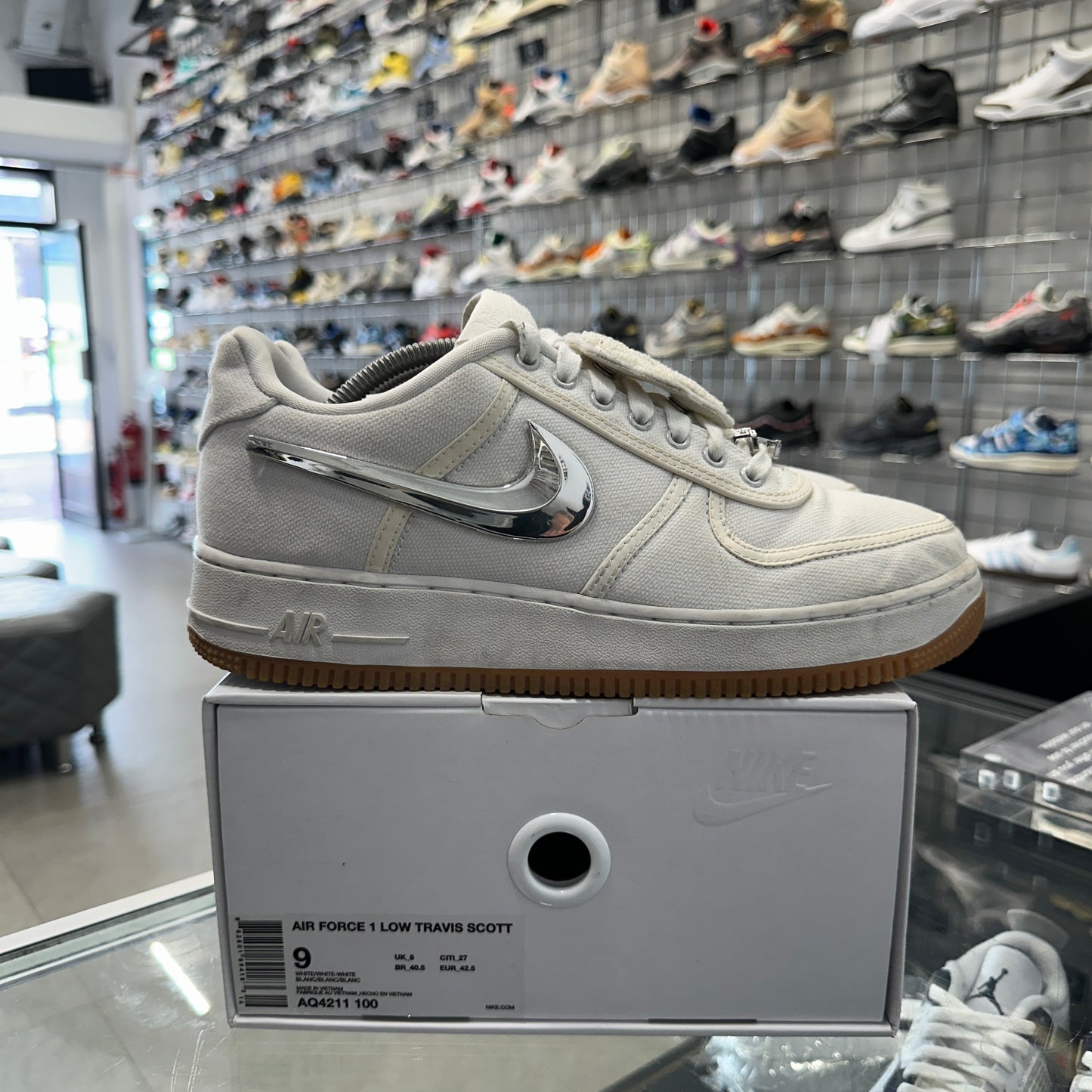 Nike Air Force 1 Low Travis Scott (AF100) UK8