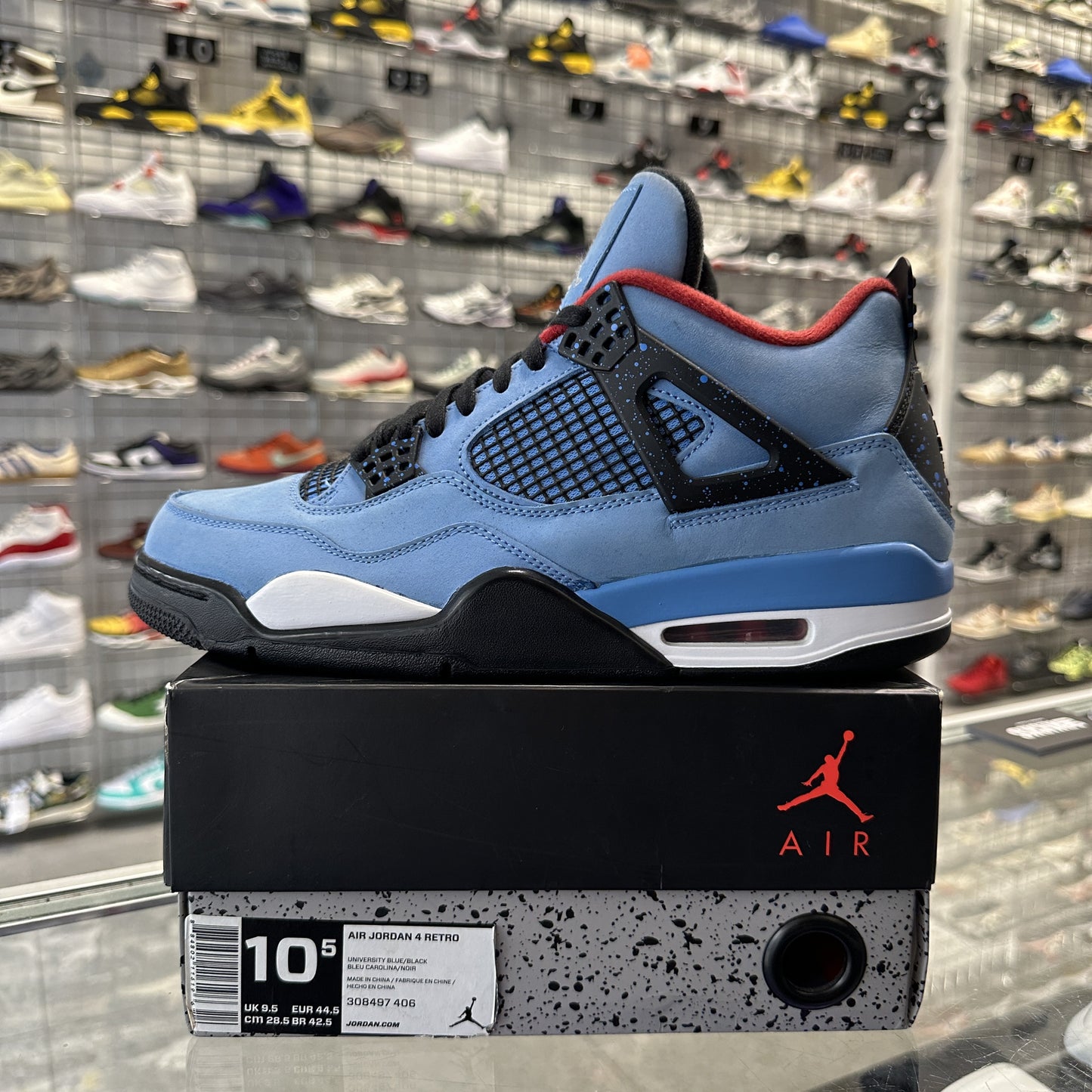 Jordan 4 Retro Travis Scott 'Cactus Jack' UK9.5