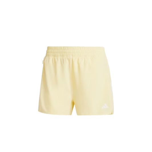 adidas Own The Run Tee Running Quick-Dry Shorts Yellow