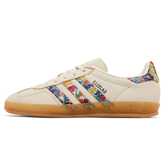 adidas Gazelle Indoor Liberty London Floral Embroidery Stripes W
