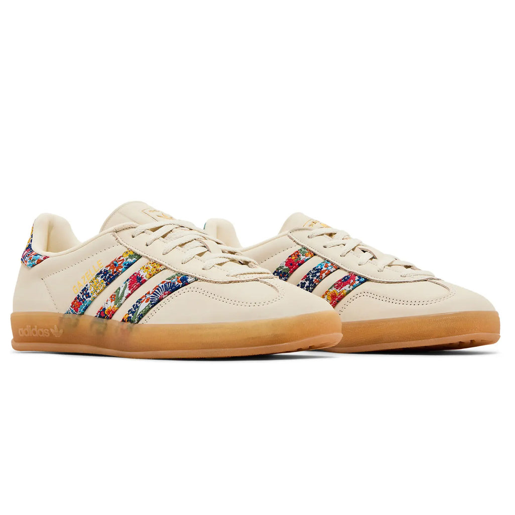 adidas Gazelle Indoor Liberty London Floral Embroidery Stripes W