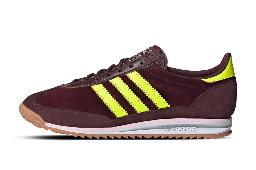 adidas SL72 OG Aurora Ruby Solar Yellow Velvet W
