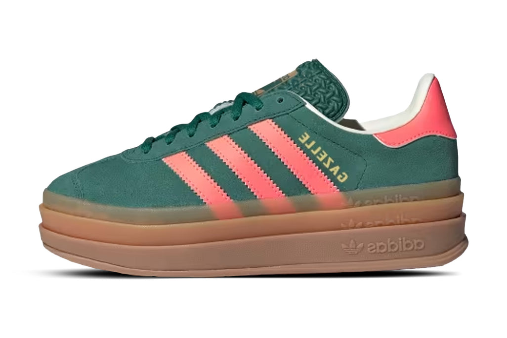 adidas Gazelle Bold Green Orange J