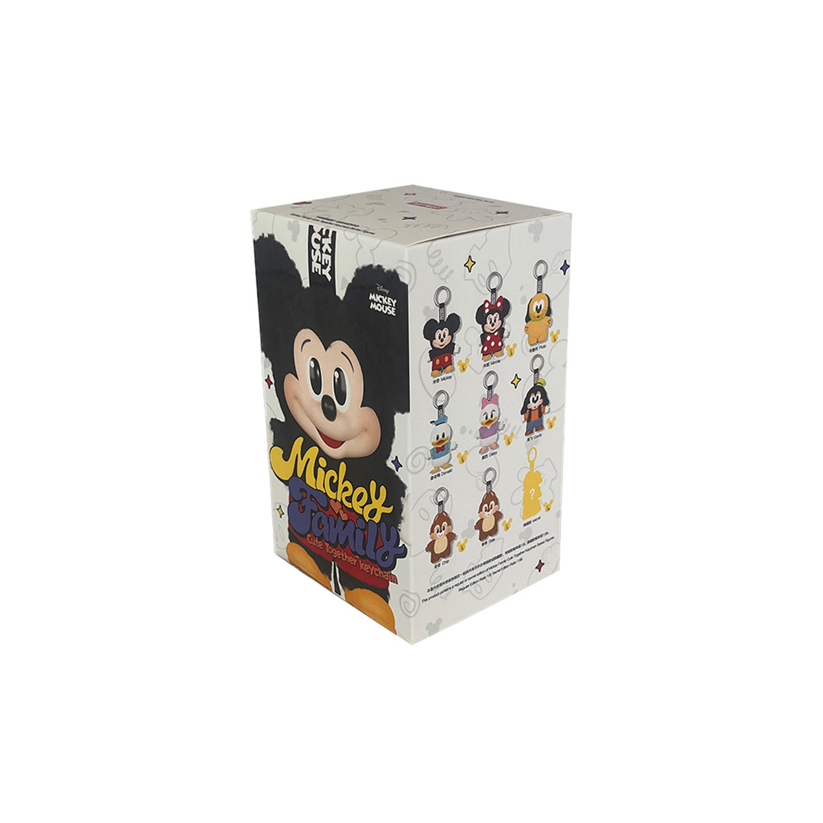 Pop Mart x Mickey Mouse Family 'Cute Together' Series Plush Keychain Blind Box