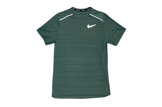 Nike Miler 1.0 Running T-Shirt Forest Green