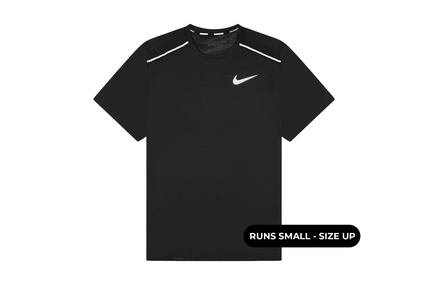 Nike Miler 1.0 Dri-Fit Black T Shirt