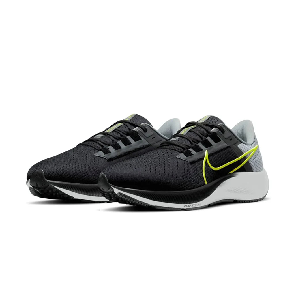 Nike Air Zoom Pegasus 38 Black Smoke Grey Volt