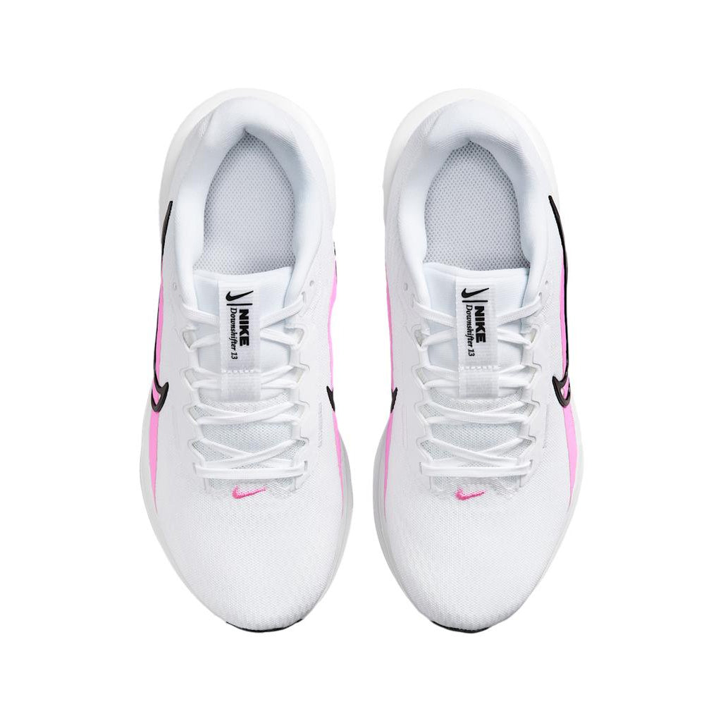 Nike Downshifter 13 White Black Pink Spell W
