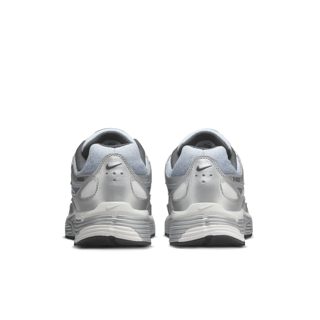 Nike P-6000 Metallic Silver Summit White-Wolf Grey