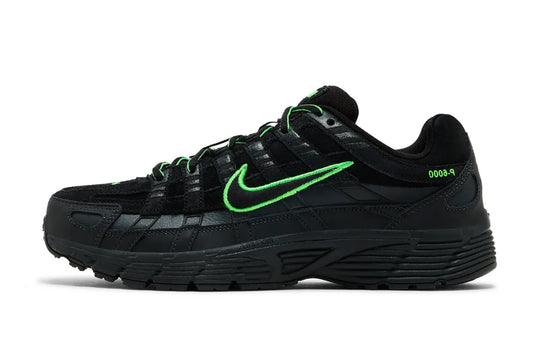 Nike P-6000 PRM Black Green Strike