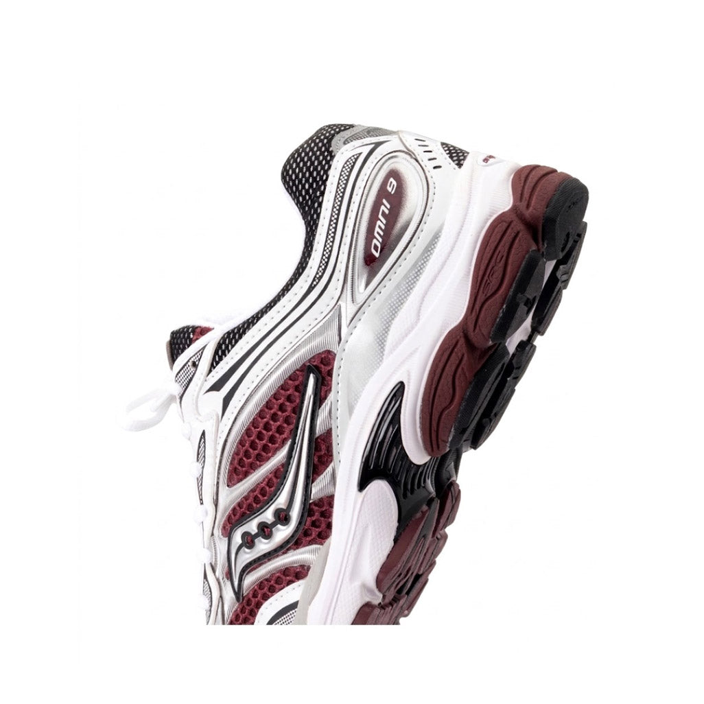 Saucony ProGrid Omni 9 Maroon White