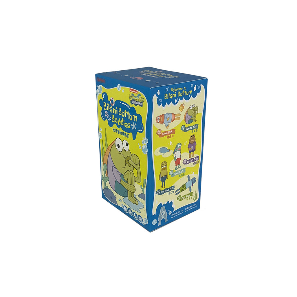 Pop Mart x SpongeBob 'Bikini Bottom Buddies' Plush Keychain Blind Box