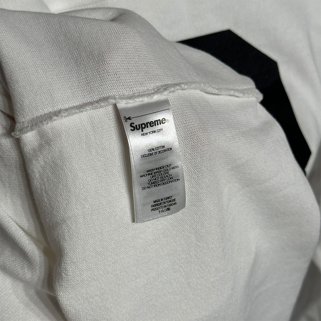 Supreme Affillated L/S Football Long-Sleeve Top White Black