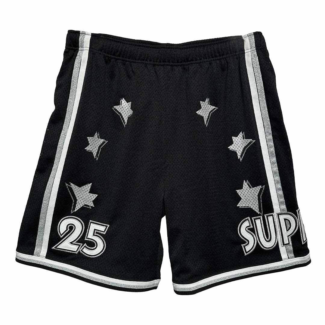 Supreme All Star Basketball Jersey Shorts Black