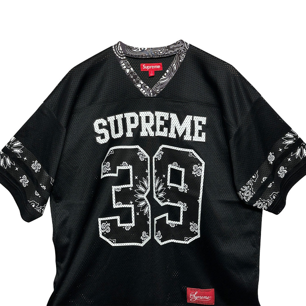Supreme Bandana Football Jersey Black