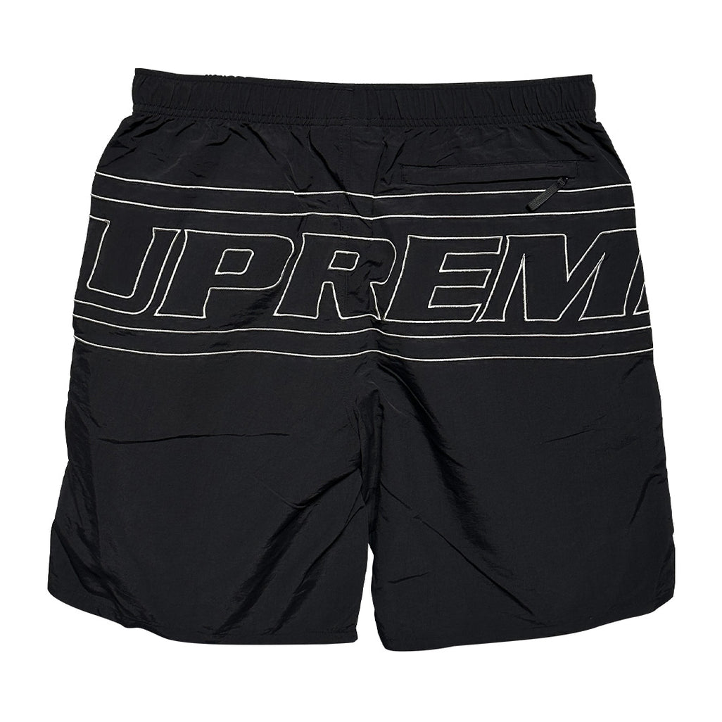 Supreme Big Logo Nylon Short Black