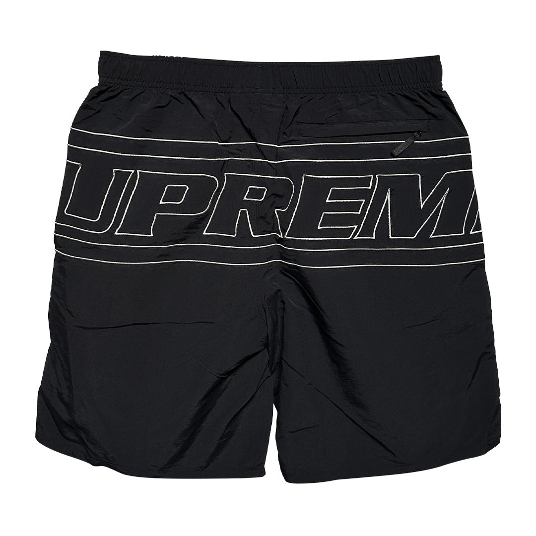 Supreme Big Logo Nylon Short Black